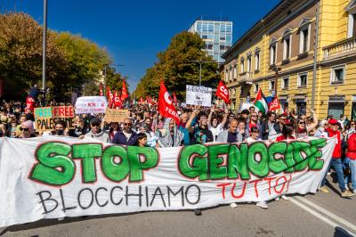 MANIFESTAZIONE PRO GAZA FERRARA