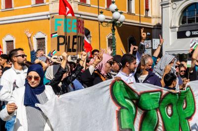 MANIFESTAZIONE PRO GAZA FERRARA