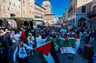 MANIFESTAZIONE PRO GAZA FERRARA