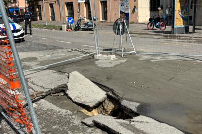 ROTTURA ACQUEDOTTO VIA FORO BOARIO FERRARA