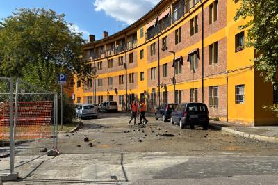 ROTTURA ACQUEDOTTO VIA FORO BOARIO FERRARA