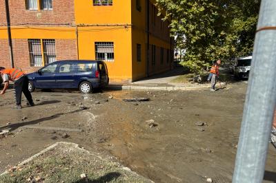 ROTTURA ACQUEDOTTO VIA FORO BOARIO FERRARA