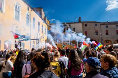 MANIFESTAZIONE PRO GAZA FERRARA