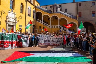 MANIFESTAZIONE PRO GAZA FERRARA