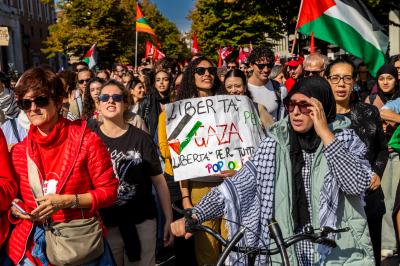 MANIFESTAZIONE PRO GAZA FERRARA