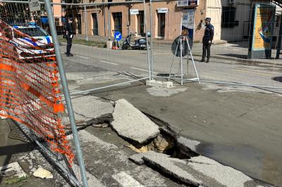 ROTTURA ACQUEDOTTO VIA FORO BOARIO FERRARA