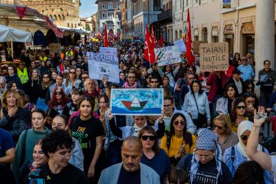 MANIFESTAZIONE PRO GAZA FERRARA