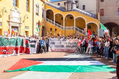 MANIFESTAZIONE PRO GAZA FERRARA