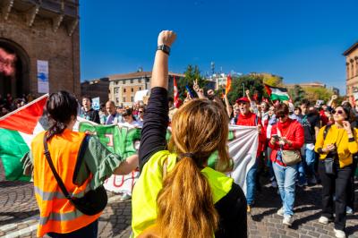 MANIFESTAZIONE PRO GAZA FERRARA