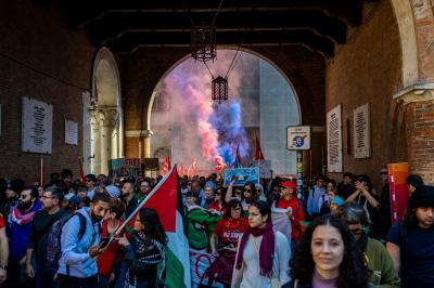 MANIFESTAZIONE PRO GAZA FERRARA
