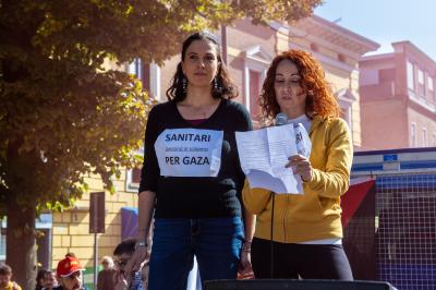 MANIFESTAZIONE PRO GAZA FERRARA