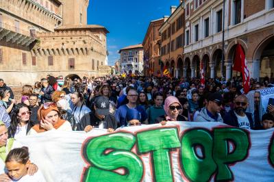 MANIFESTAZIONE PRO GAZA FERRARA