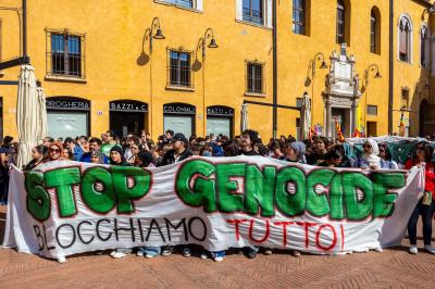 MANIFESTAZIONE PRO GAZA FERRARA