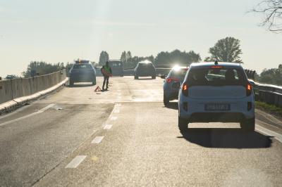 POLIZIA CARABINIERI SUPERSTRADA FERRARA