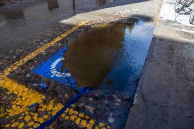 ROTTURA ACQUEDOTTO VIA MASCHERAIO FERRARA