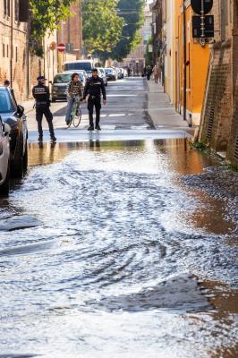 ROTTURA ACQUEDOTTO VIA MASCHERAIO FERRARA