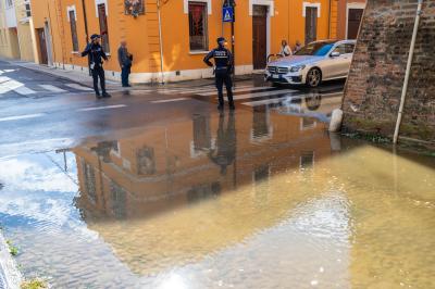 ROTTURA ACQUEDOTTO VIA MASCHERAIO FERRARA