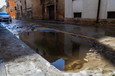 ROTTURA ACQUEDOTTO VIA MASCHERAIO FERRARA