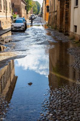 ROTTURA ACQUEDOTTO VIA MASCHERAIO FERRARA