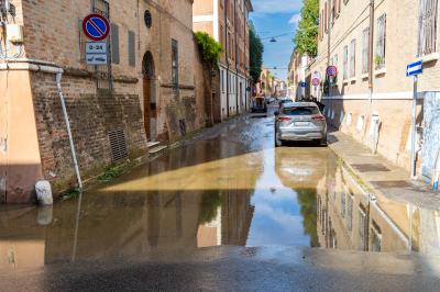 ROTTURA ACQUEDOTTO VIA MASCHERAIO FERRARA