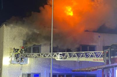 INCENDIO VIA FERRARI FERRARA