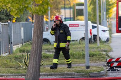 INCENDIO VIA FERRARI FERRARA