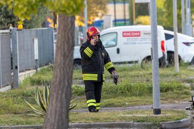 INCENDIO VIA FERRARI FERRARA