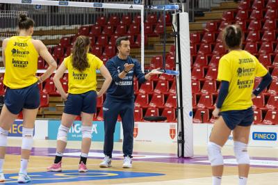 ALLENAMENTO CONEGLIANO SUPERCOPPA TRIESTE