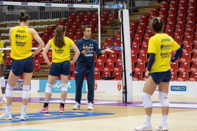ALLENAMENTO CONEGLIANO SUPERCOPPA TRIESTE