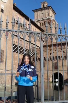 ELENA BORGHI CAMPIONESSA DI CANOA
