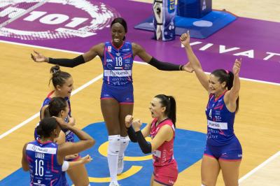 NUMIA VERO VOLLEY MILANO - PROSECCO DOC CARRARO IMOCO CONEGLIANO