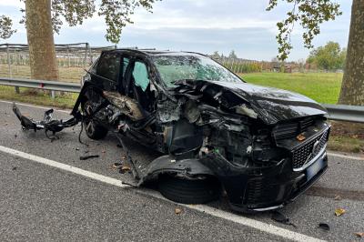 INCIDENTE AUTO TRATTORE VIA POMPOSA FERRARA