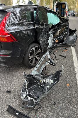 INCIDENTE AUTO TRATTORE VIA POMPOSA FERRARA