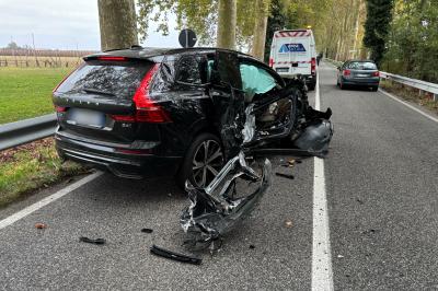 INCIDENTE AUTO TRATTORE VIA POMPOSA FERRARA