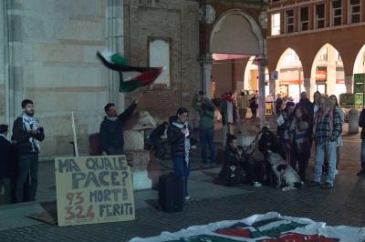 MANIFESTAZIONE PRO PALESTINA FERRARA
