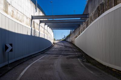 SOTTOPASSAGGIO CHIUSO OSPEDALE DI CONA