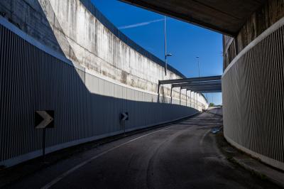SOTTOPASSAGGIO CHIUSO OSPEDALE DI CONA
