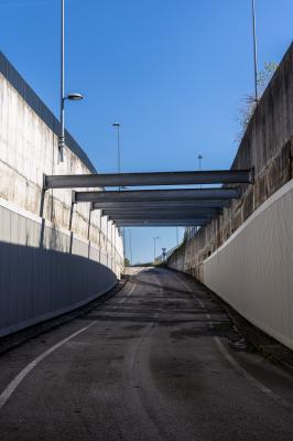 SOTTOPASSAGGIO CHIUSO OSPEDALE DI CONA