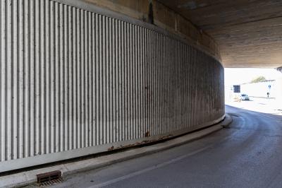 SOTTOPASSAGGIO CHIUSO OSPEDALE DI CONA