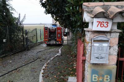 INCENDIO B&B CHIESUOL DEL FOSSO