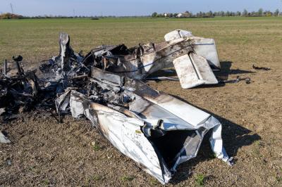 AEREO ULTRALEGGERO PRECIPITATO CONA