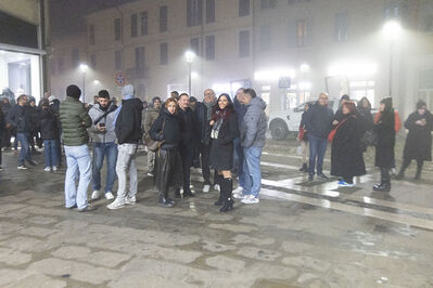 MANIFESTAZIONE CONTRO PAKISTANI PORTOMAGGIORE