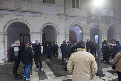 MANIFESTAZIONE CONTRO PAKISTANI PORTOMAGGIORE