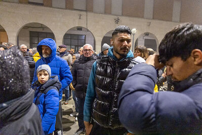 MANIFESTAZIONE CONTRO PAKISTANI PORTOMAGGIORE