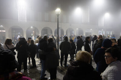MANIFESTAZIONE CONTRO PAKISTANI PORTOMAGGIORE