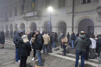 MANIFESTAZIONE CONTRO PAKISTANI PORTOMAGGIORE