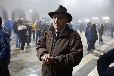 MANIFESTAZIONE CONTRO PAKISTANI PORTOMAGGIORE