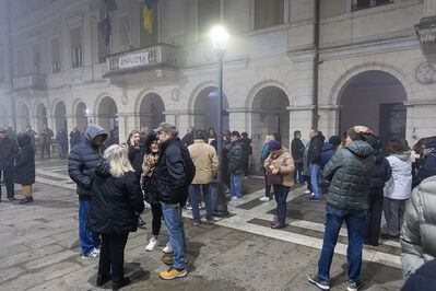 MANIFESTAZIONE CONTRO PAKISTANI PORTOMAGGIORE