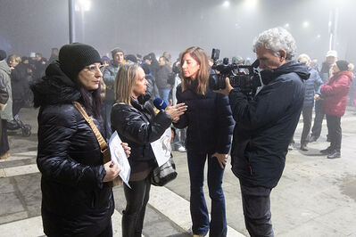 MANIFESTAZIONE CONTRO PAKISTANI PORTOMAGGIORE