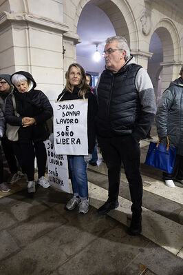 MANIFESTAZIONE CONTRO PAKISTANI PORTOMAGGIORE